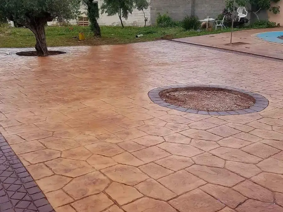 Hormigón Impreso en Madrid - Proyecto 3 | Pavimentos Profesionales